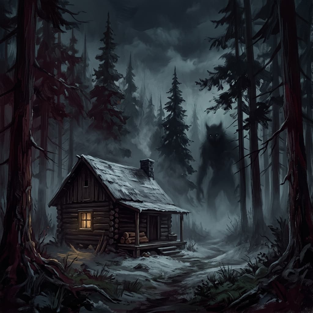 La cabaña en el bosque